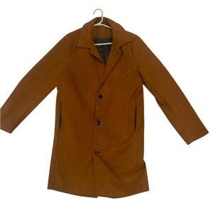 SHEIN Brown Trench Coat Timeless Minimalist Design